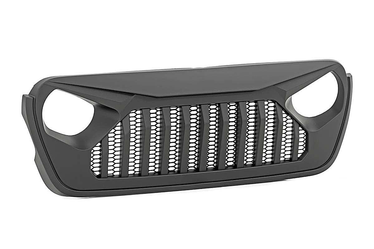 Replacement Grille For Jeep Wrangler JL + Jeep Gladiator JT - Angry Eyes Grille