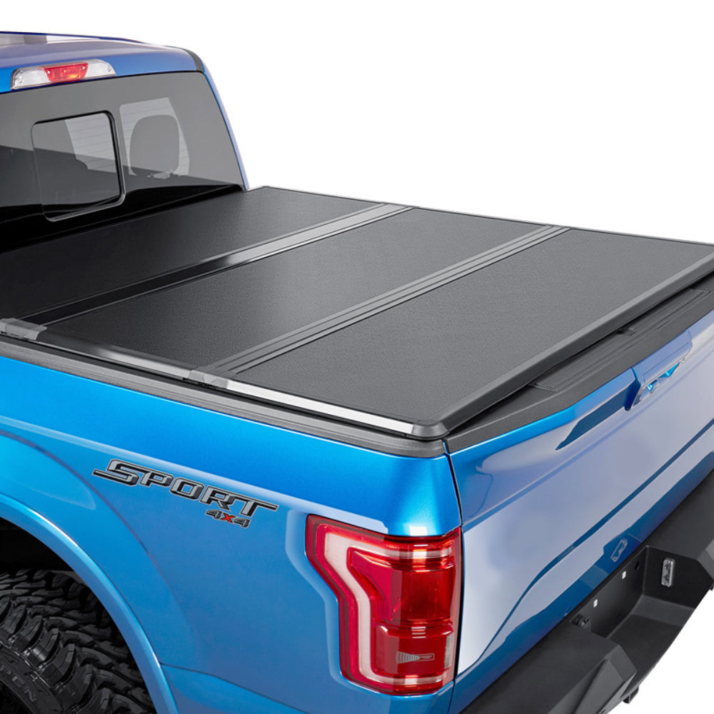Hard Tri-Fold Tonneau Cover For 2015+ Ford F-150 / Raptor