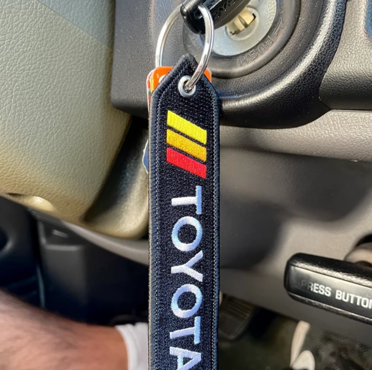 Toyota sales trd keychain
