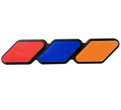 Toyota Grille Tri-Color Badge Emblem