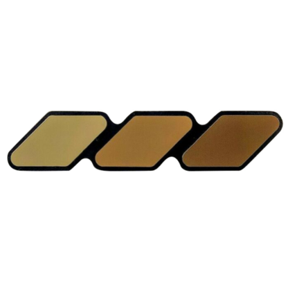 Toyota Grille Tri-Color Badge Emblem