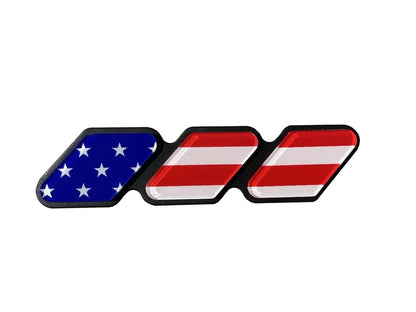 Toyota Grille Tri-Color Badge Emblem